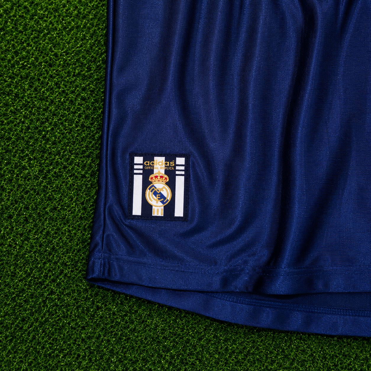 Real Madrid Away Jersey 1998/2000 - Blue Teka Edition