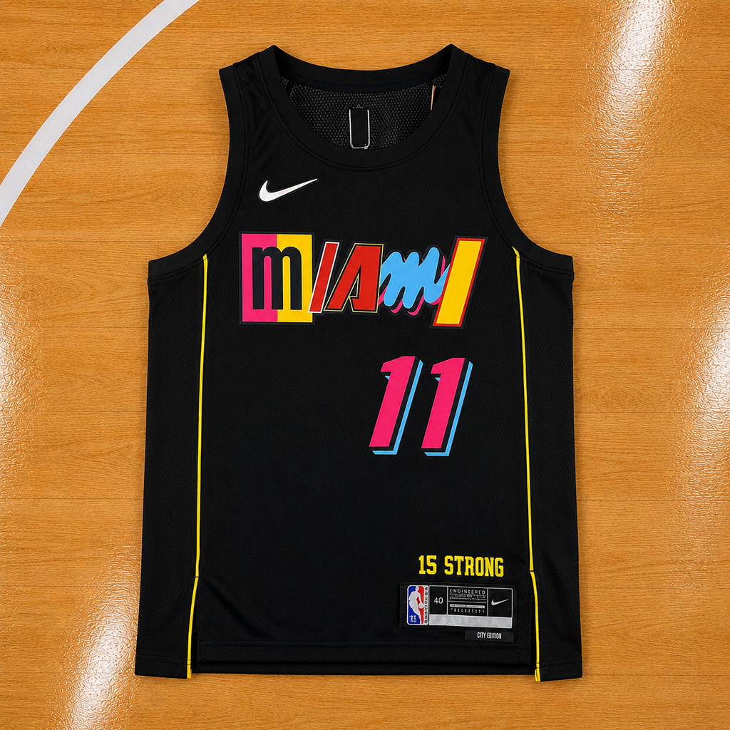 Canotta Miami Heat City Edition 2024/25 Jaime Jaquez Jr. #11 Premium