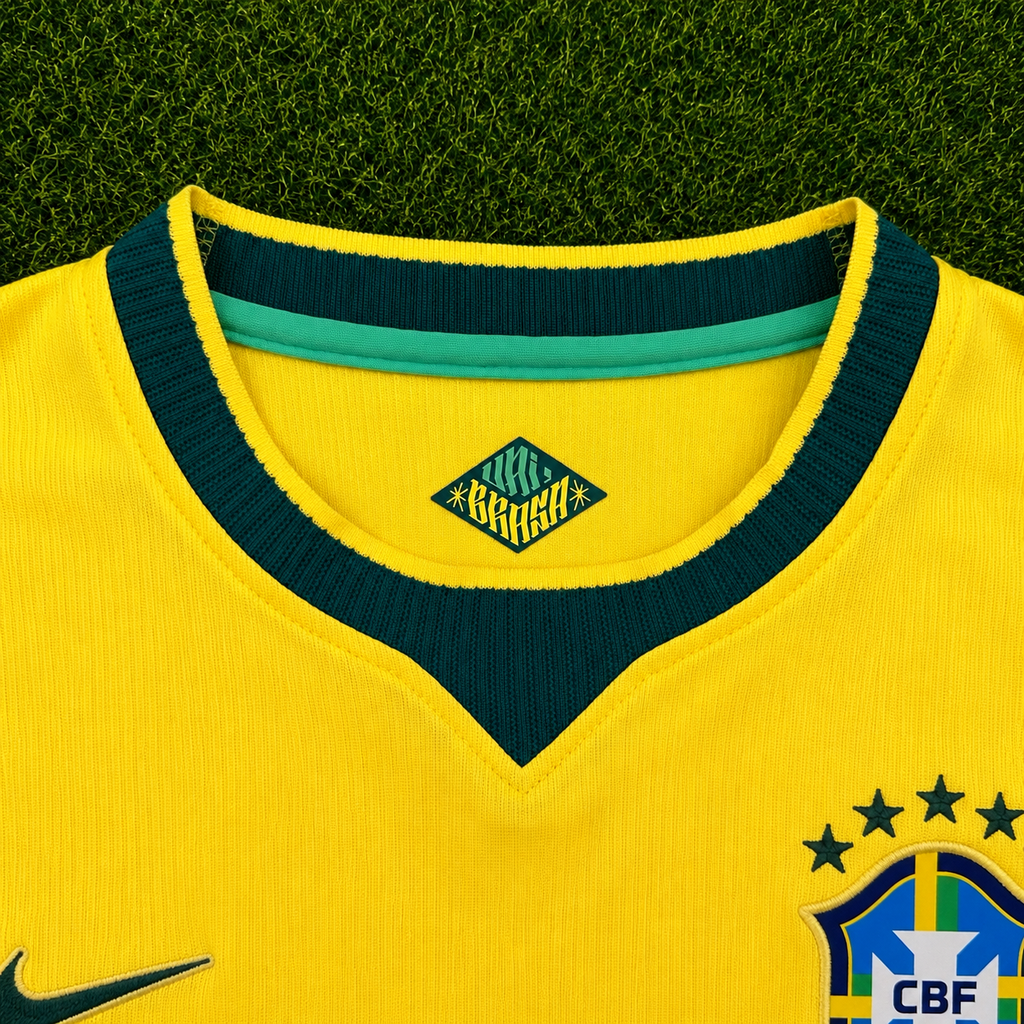 Maglia Brasile Home 2026 Premium