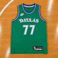 Canotta NBA Dallas Mavericks Classic Edition Verde #77 Luka Dončić