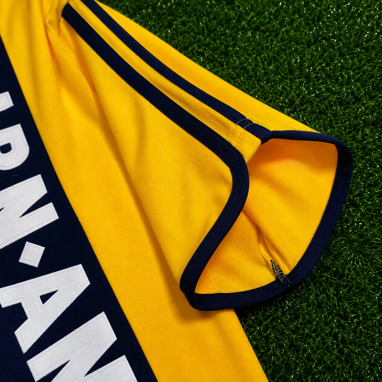 Ajax Amsterdam Away Jersey Retro Adidas Giallo/Blu