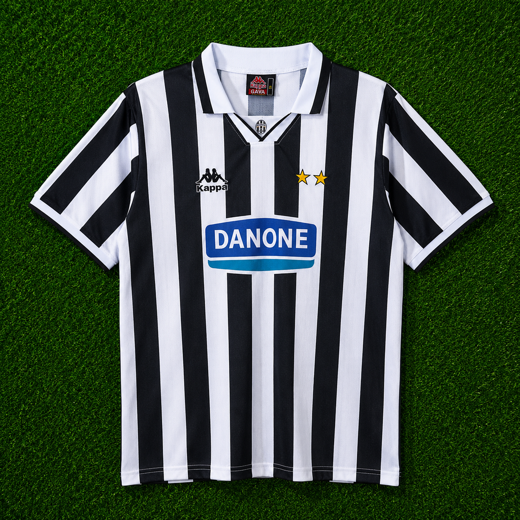 Juventus Home Retro Vintage Anni ’90 Danone