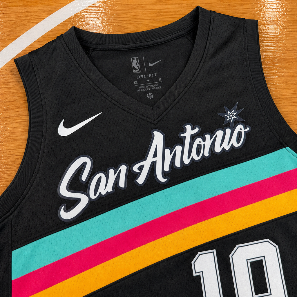 Canotta San Antonio Spurs City Edition 2024/25 Jeremy Sochan #10
