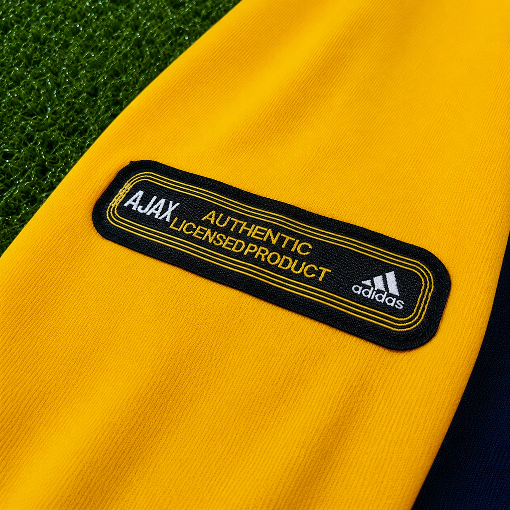 Ajax Amsterdam Away Jersey Retro Adidas Giallo/Blu