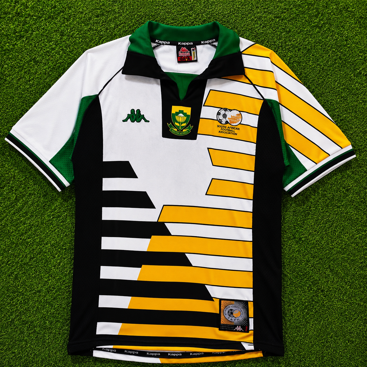Sudafrica Home 1996 Retro Jersey – Kappa Vintage