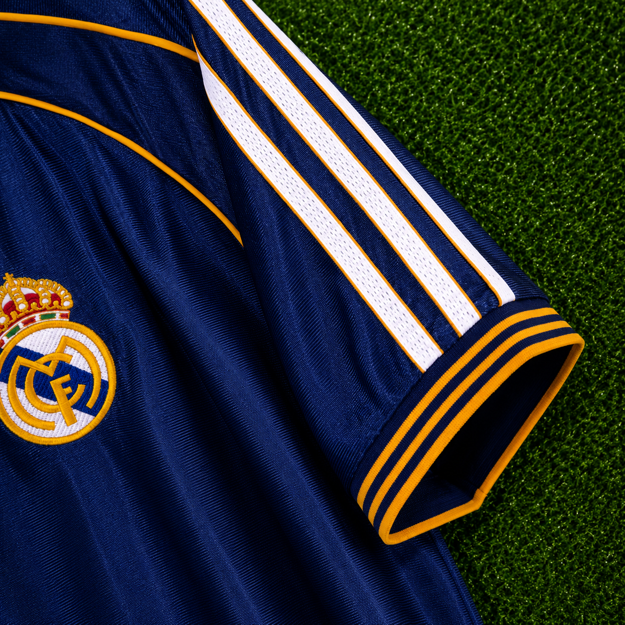 Real Madrid Away Jersey 1998/2000 - Blue Teka Edition