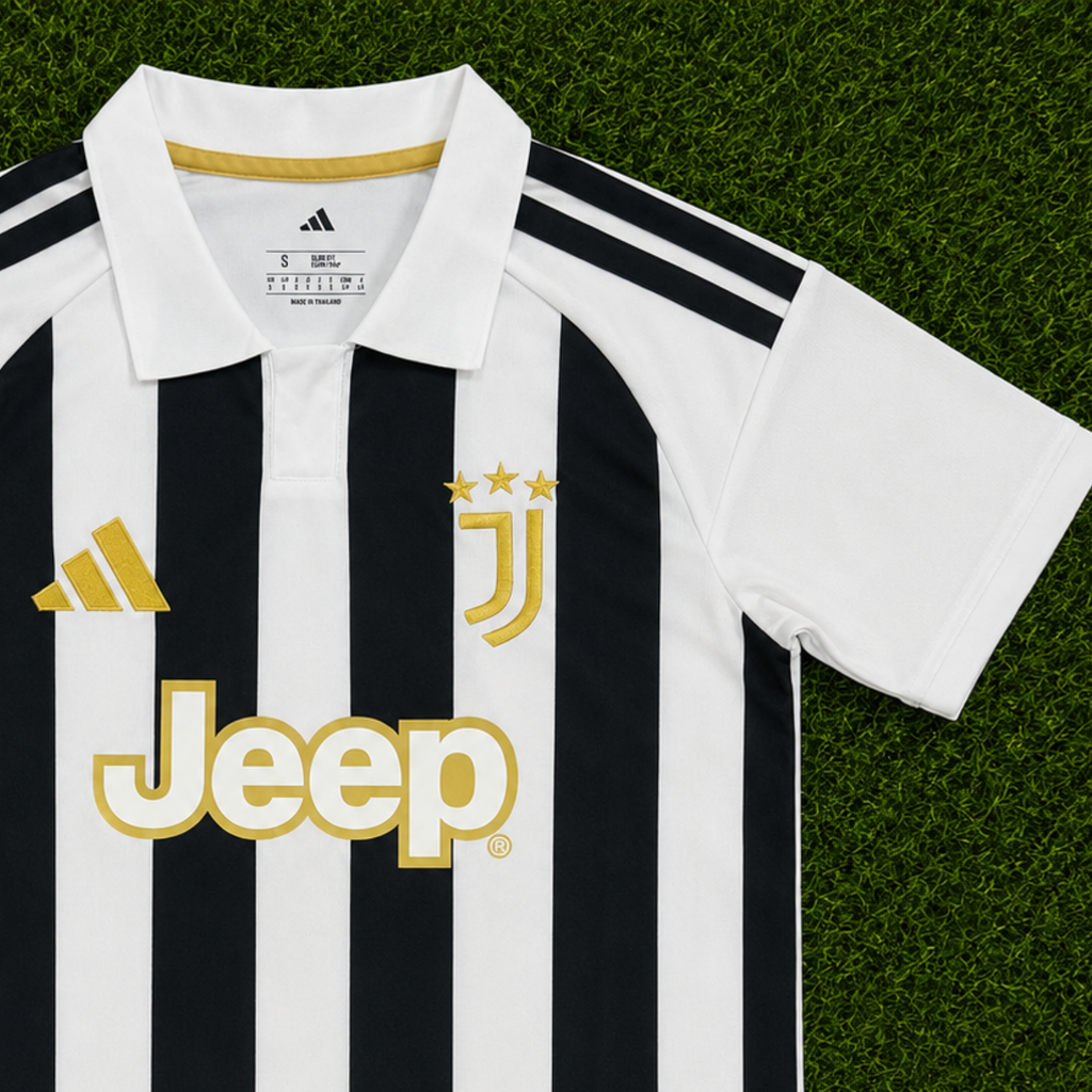 Maglia Juventus Home 2026/2027 Bianca/Nera