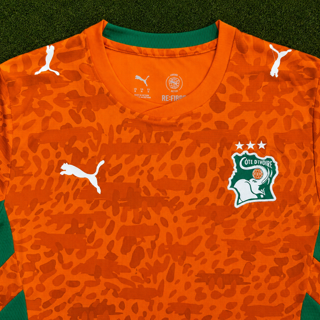 Maglia Costa d’Avorio Home 2026 Puma Arancione