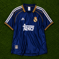 Real Madrid Away Jersey 1998/2000 - Blue Teka Edition