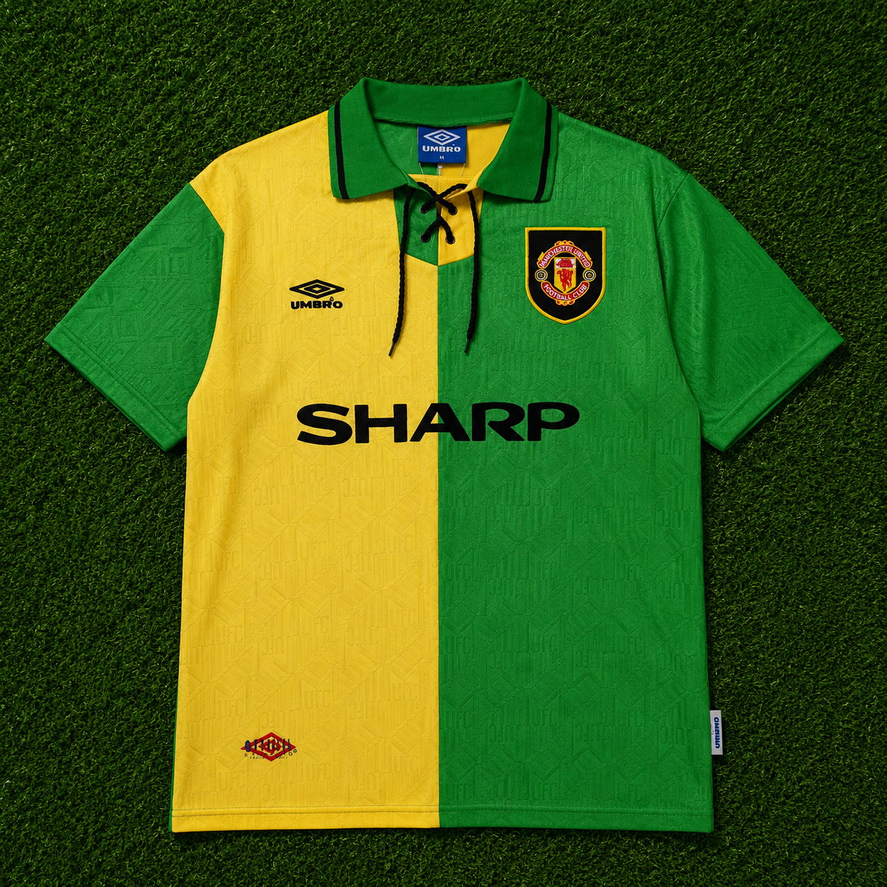 Manchester United Third Jersey 1992/94 - Green & Gold Vintage Edition