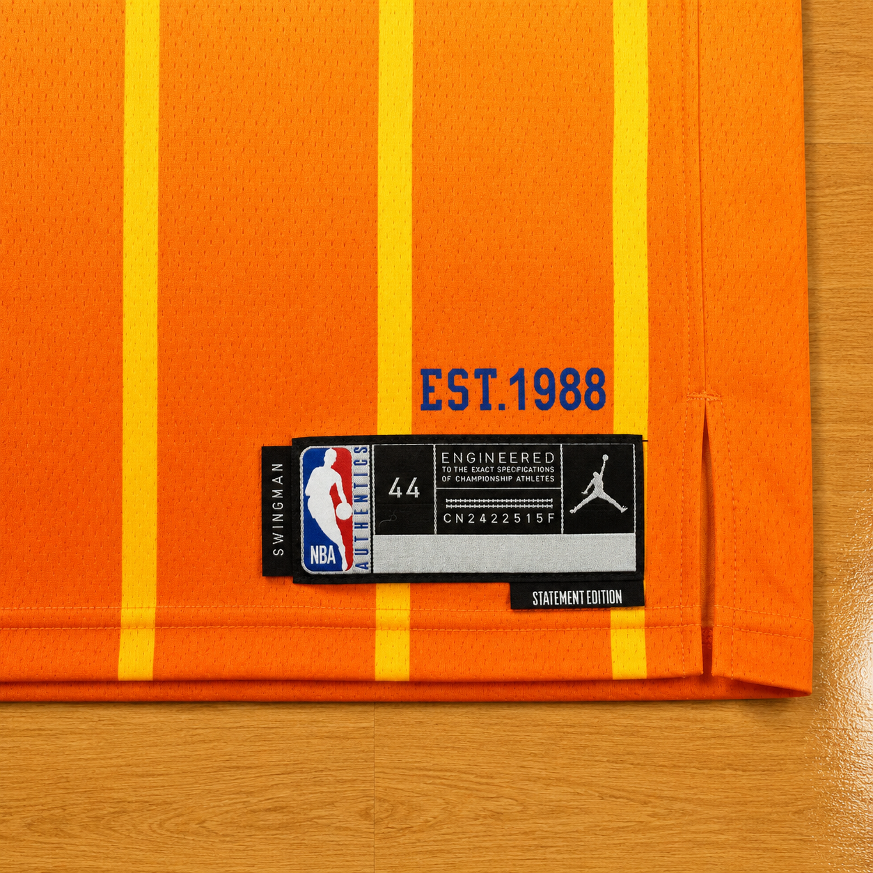 Canotta NBA Charlotte Hornets Statement Edition Arancione #1 LaMelo Ball