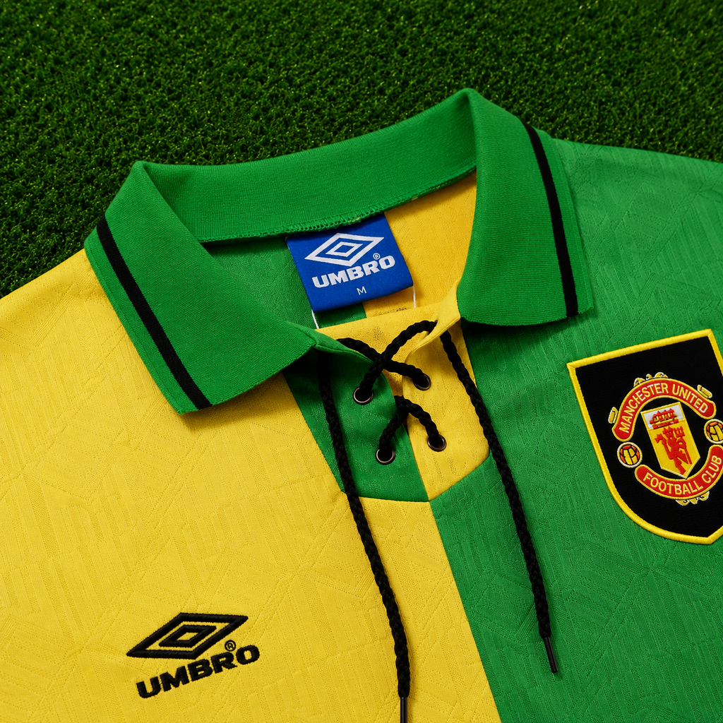 Manchester United Third Jersey 1992/94 - Green & Gold Vintage Edition