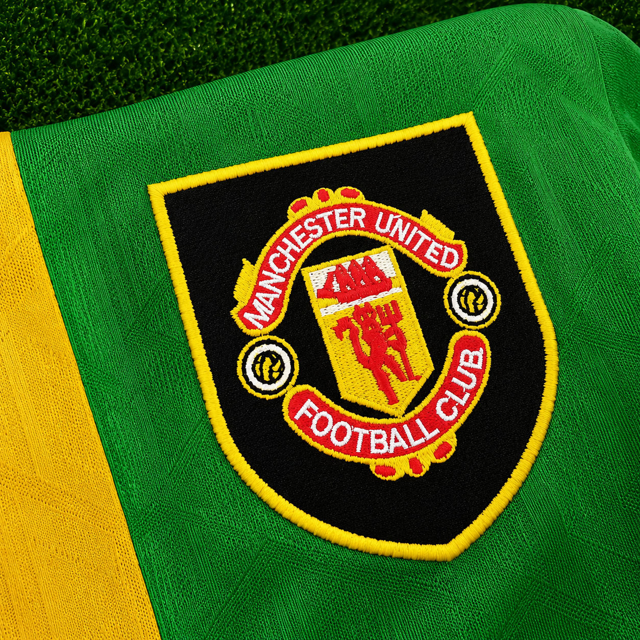 Manchester United Third Jersey 1992/94 - Green & Gold Vintage Edition