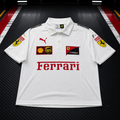 Polo Scuderia Ferrari Team Bianca – Formula 1 Racing Edition