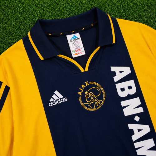 Ajax Amsterdam Away Jersey Retro Adidas Giallo/Blu